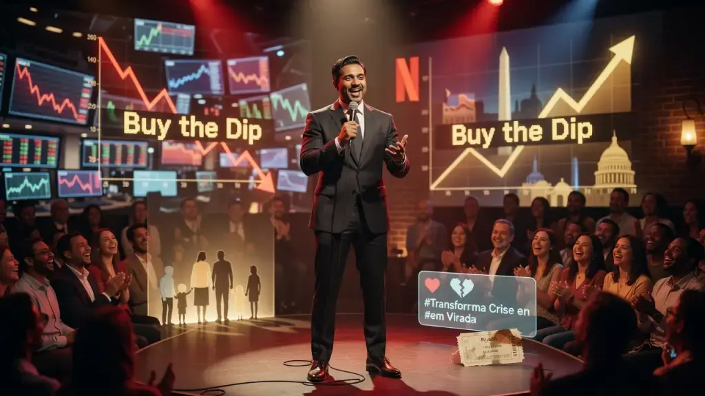 Nimesh Patel Transforma Crise em Virada no Novo Especial da Netflix